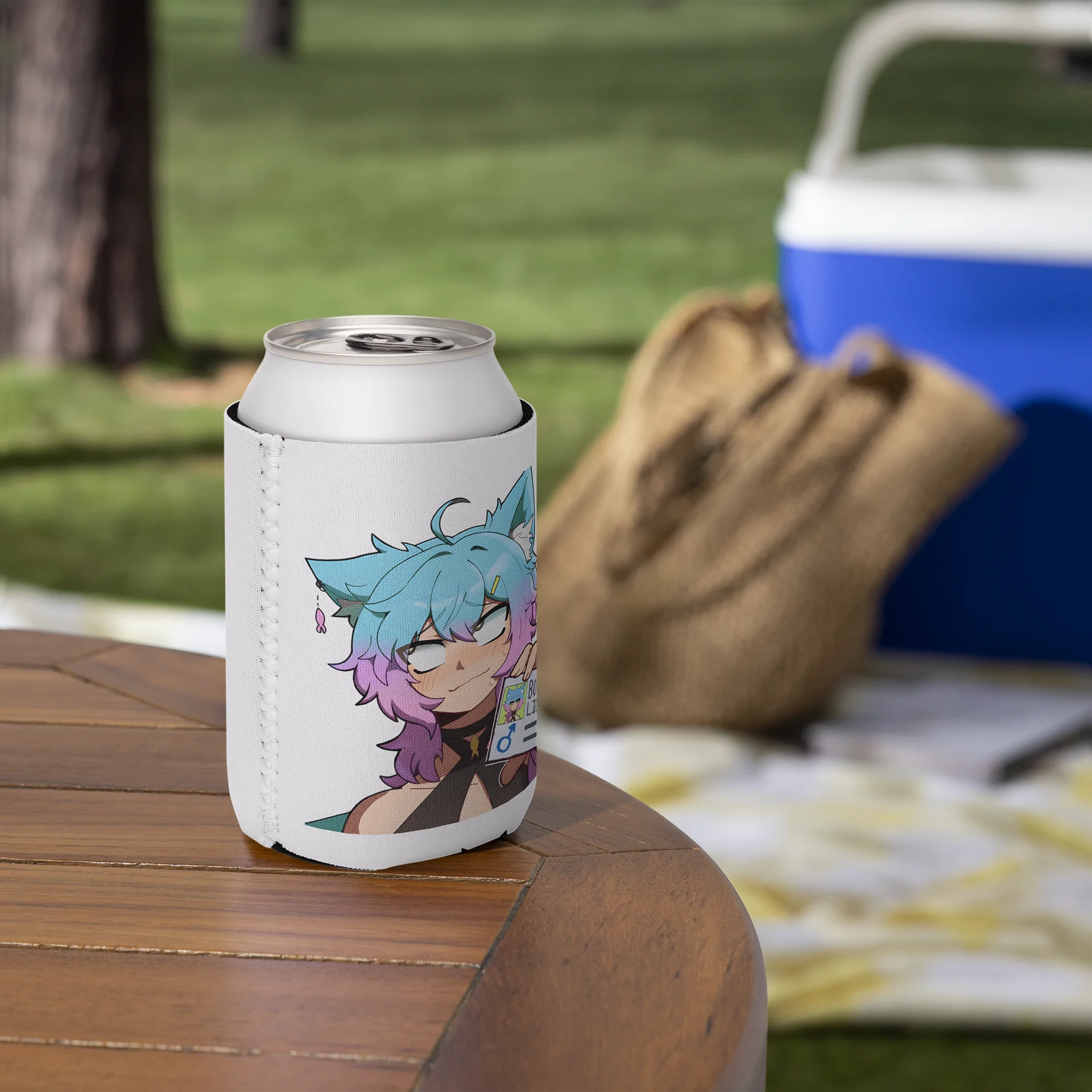 Bottom License Stubby Cooler product image (3)