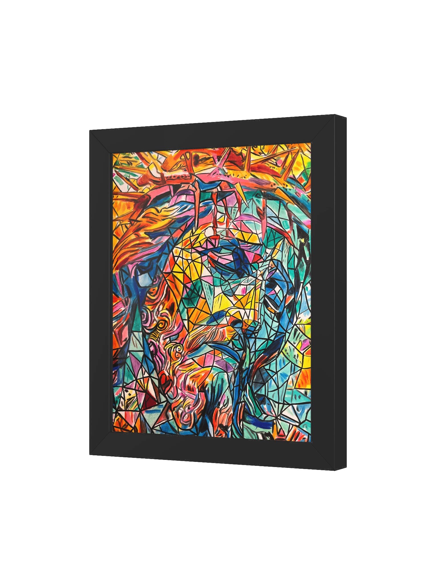 Alpha and Omega by Warren Willowdale (Framed High-Quality Matte Poster) product image (3)