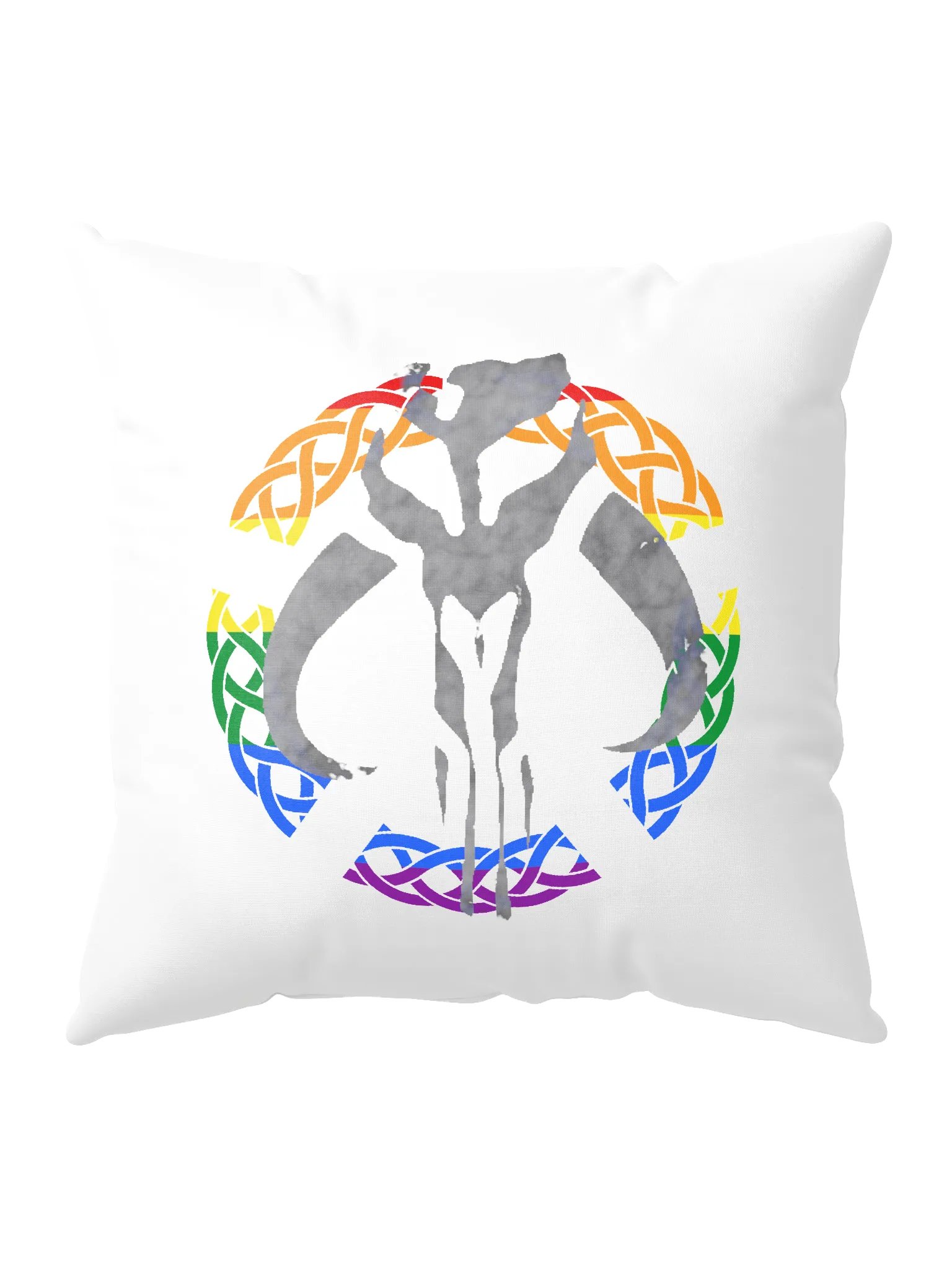 Rainbow Mythosaur Throw Cushion product image (5)