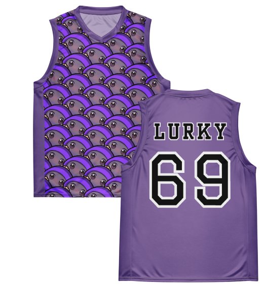 eabLURK Unisex Basketball Jersey product image (1)