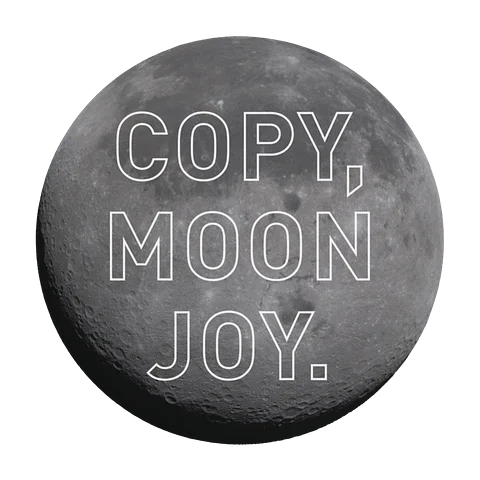 Copy, Moon Joy Mouse Pad Image 1
