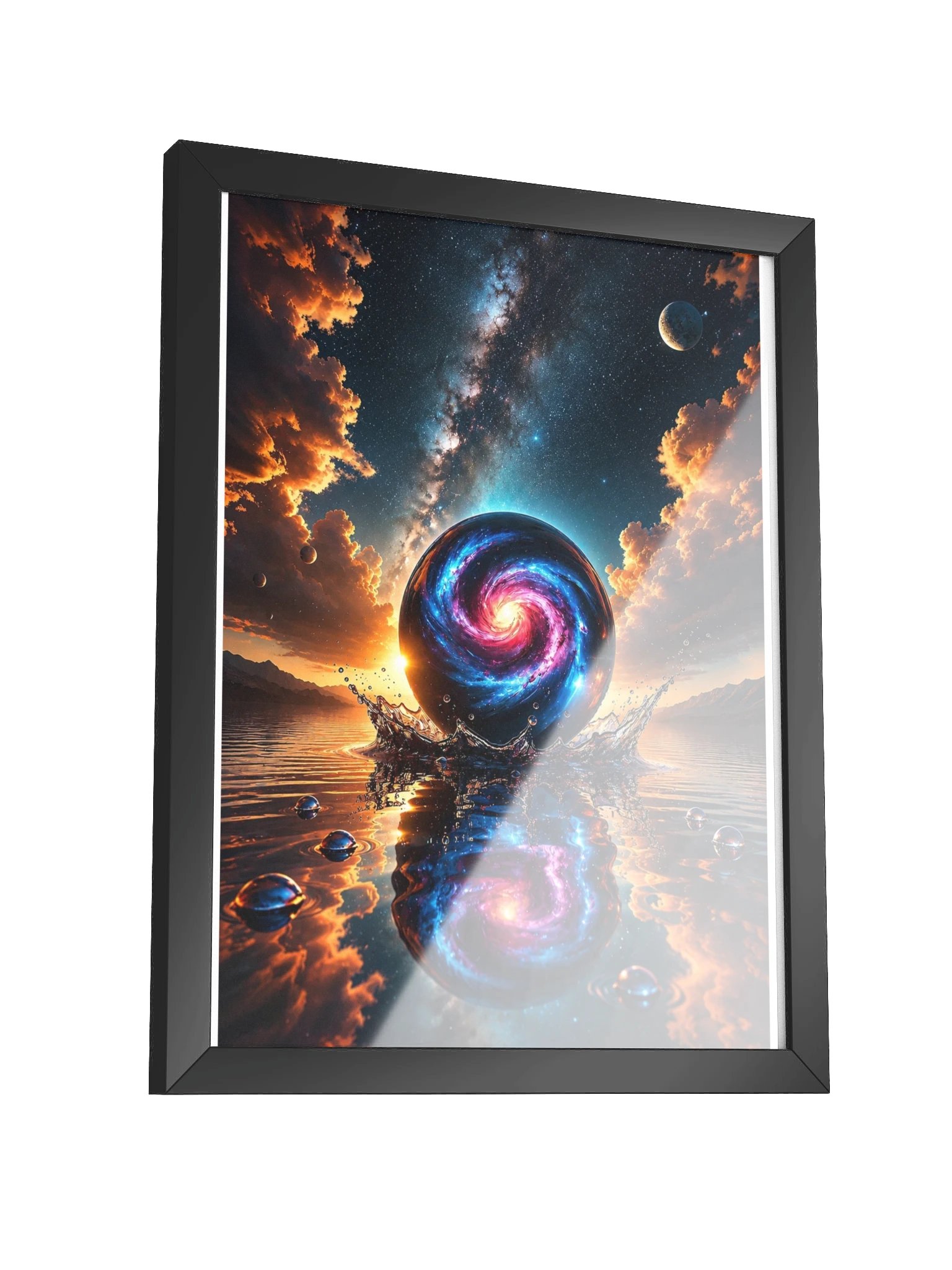Cosmic Orb Framed Poster product image (31)
