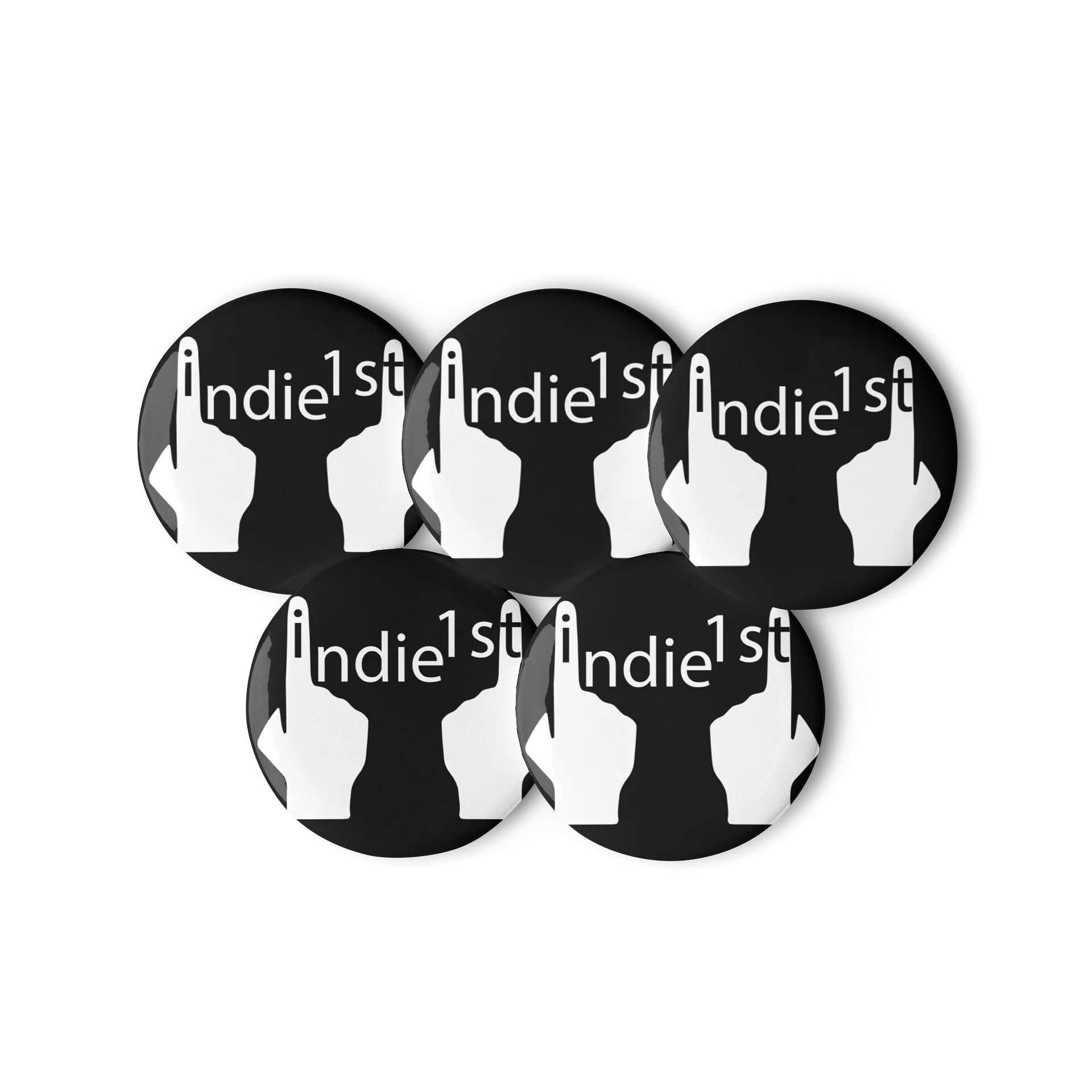 Indie 1st - Pins (Black) product image (2)