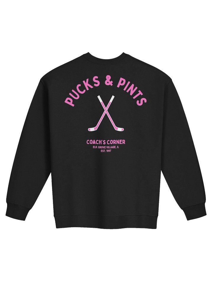 Pucks & Pints Sweatshirt Pink product image (2)