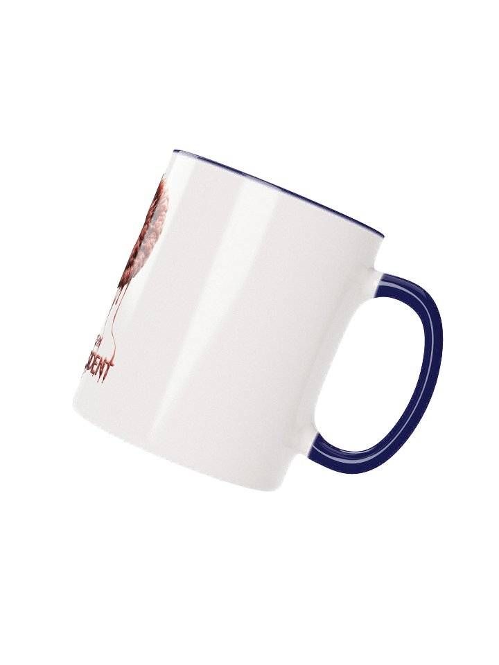 P as in president ceramic mug with color inside by dark alphabet product image (21)