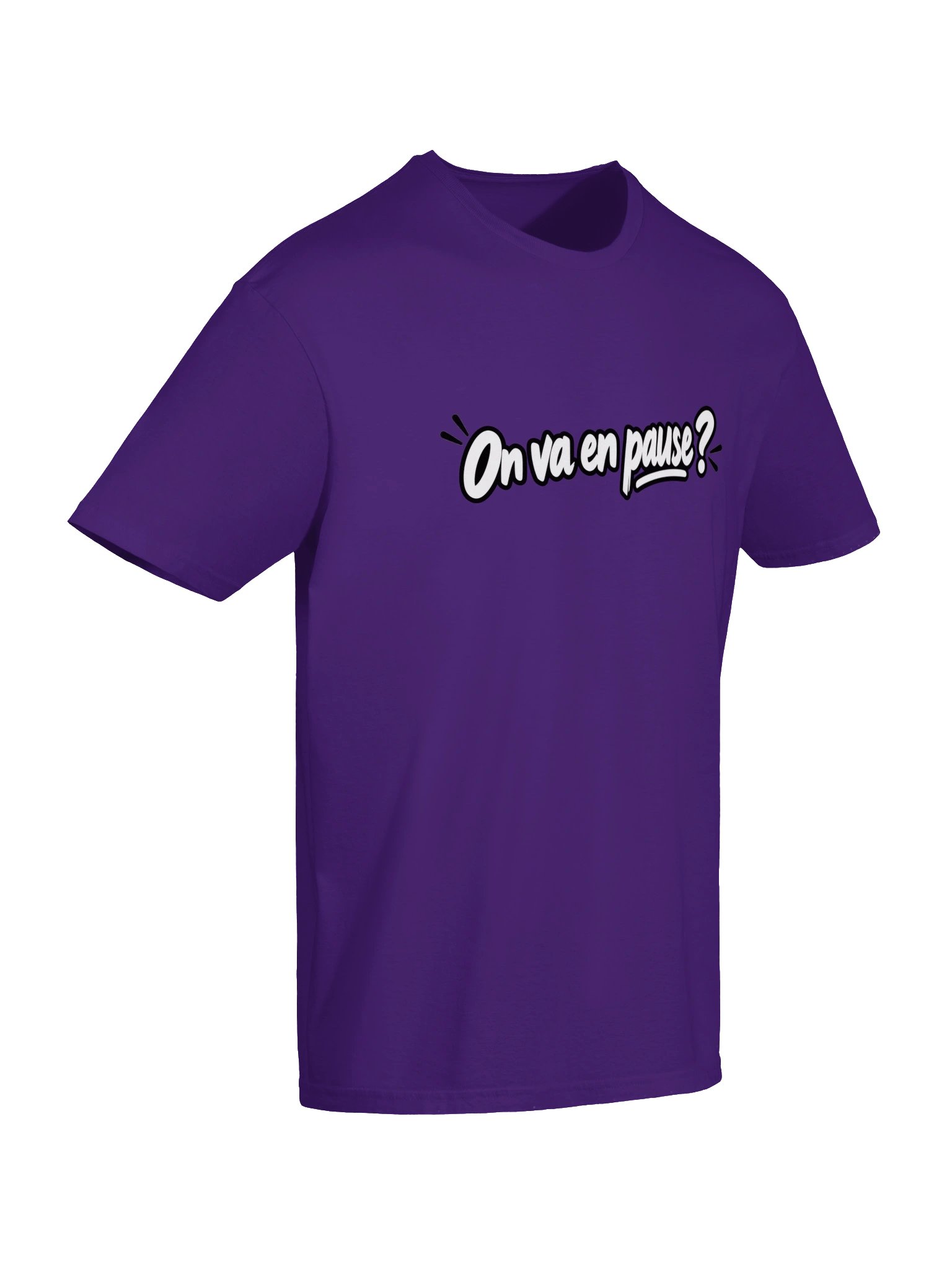 T-SHIRT "On va en pause?" product image (63)