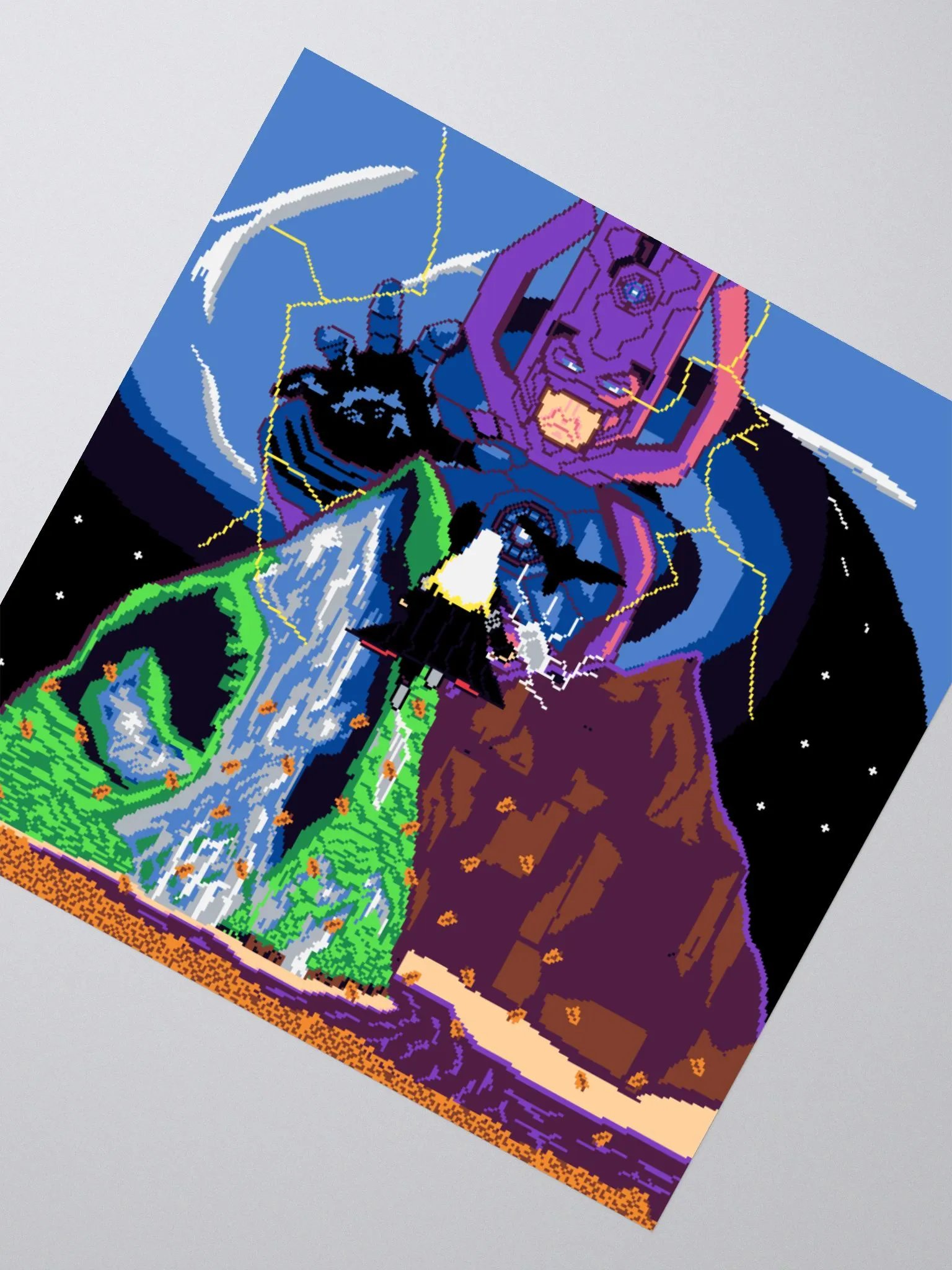 Thor vs Galactus Sticker product image (6)