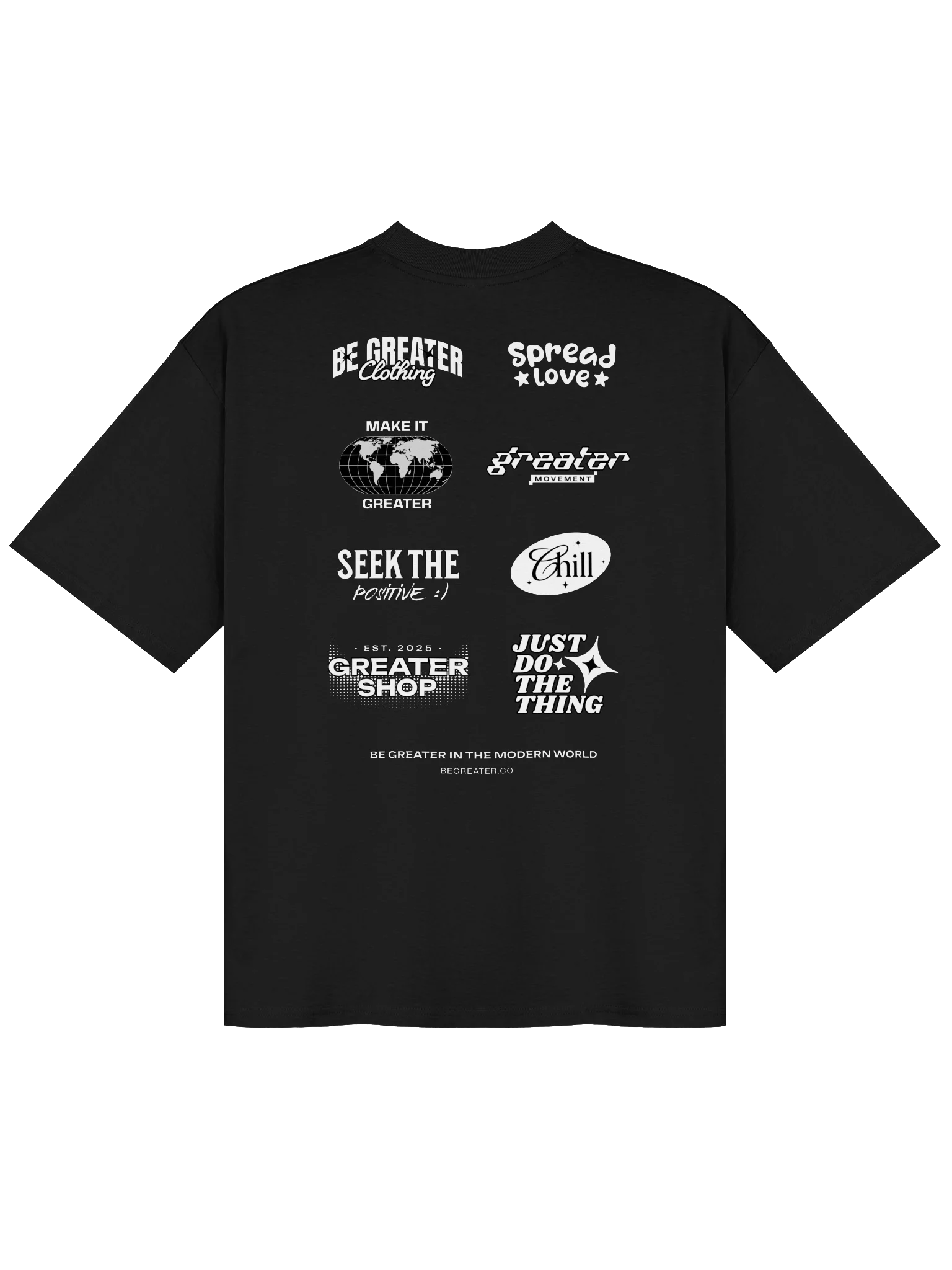 Make a greater world. Shirt product image (2)