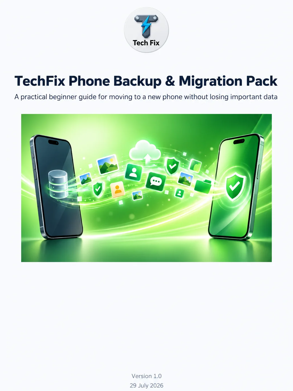 Phone Backup & Migration Pack – PDF Guide product image (1)