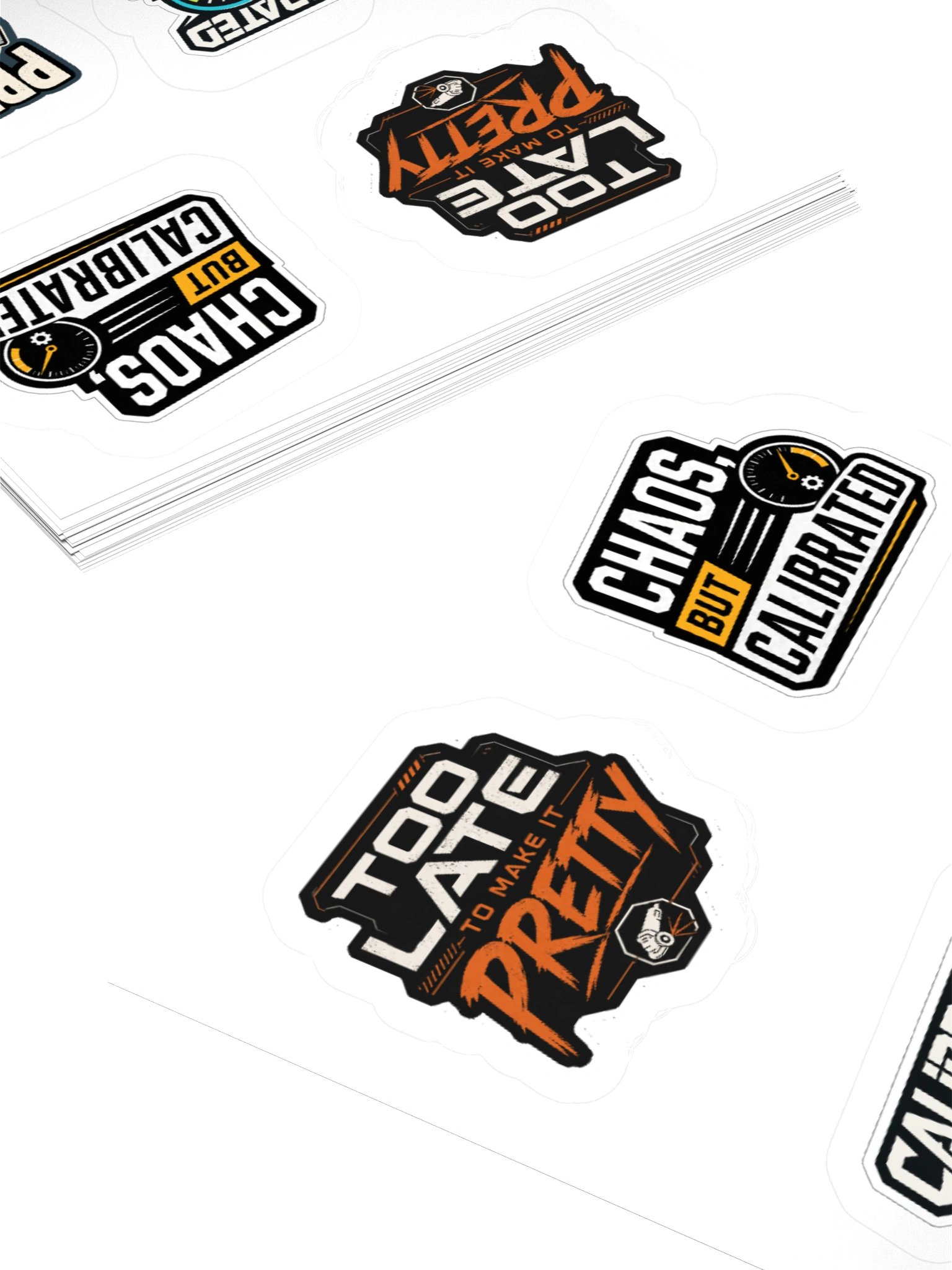 Calibrated Chaos Sticker Pack product image (12)