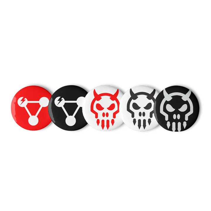 Bad Chemistry x Gein: Pin Set product image (1)