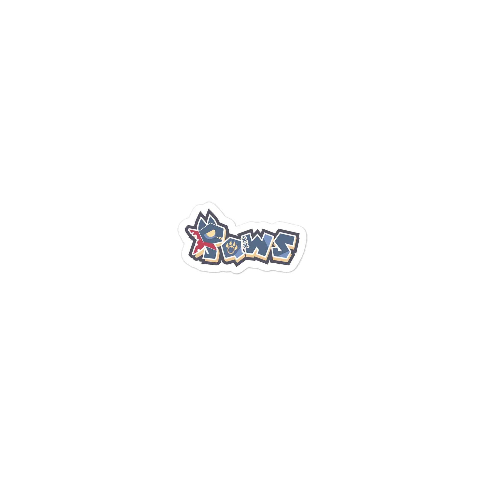 Paws Logo Die-Cut Stickers product image (1)