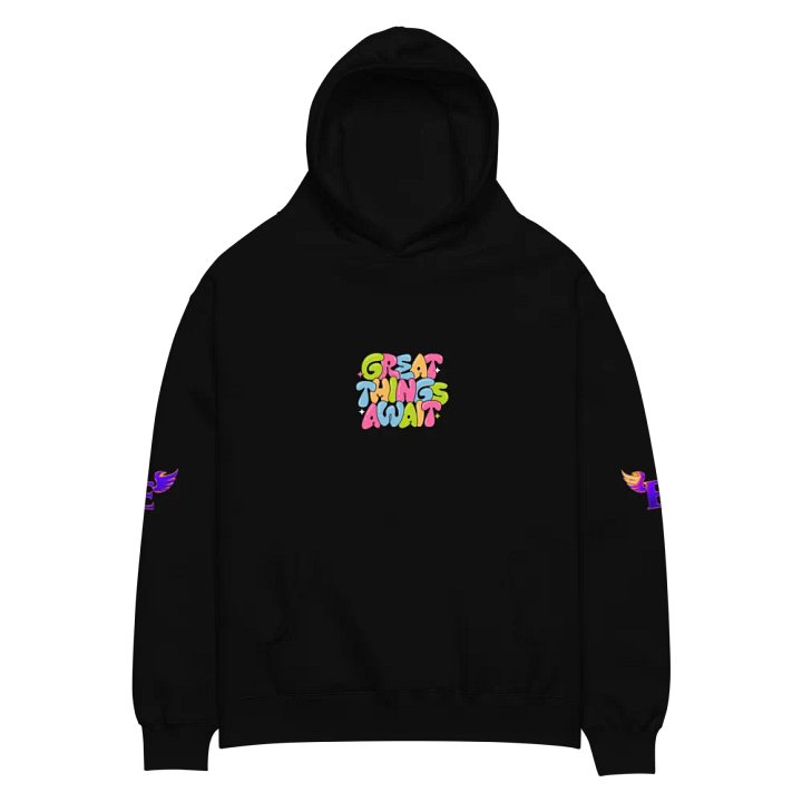 Great Things Await: Hoodie product image (2)