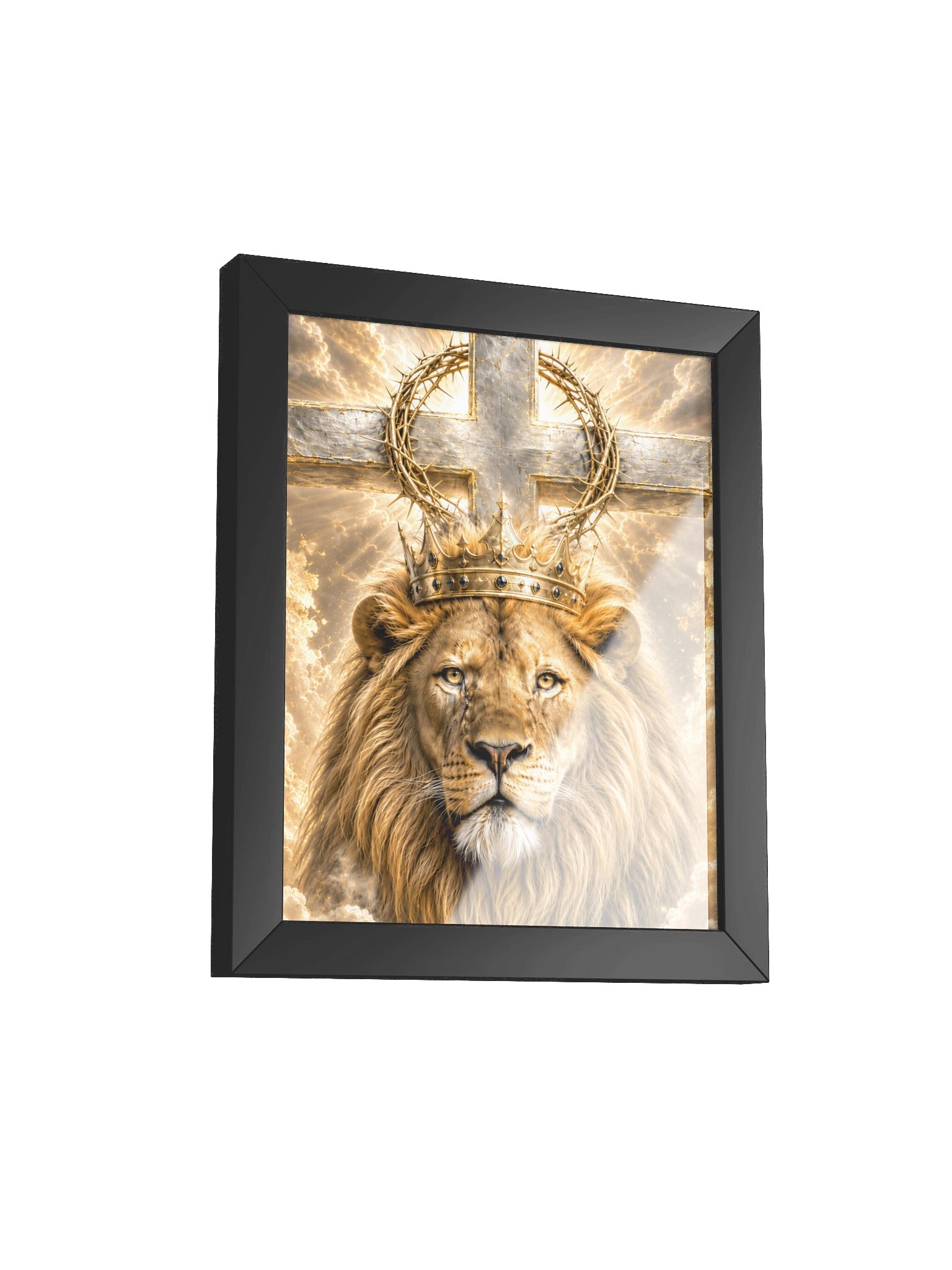 Silver & Gold Lion of Judah product image (2)