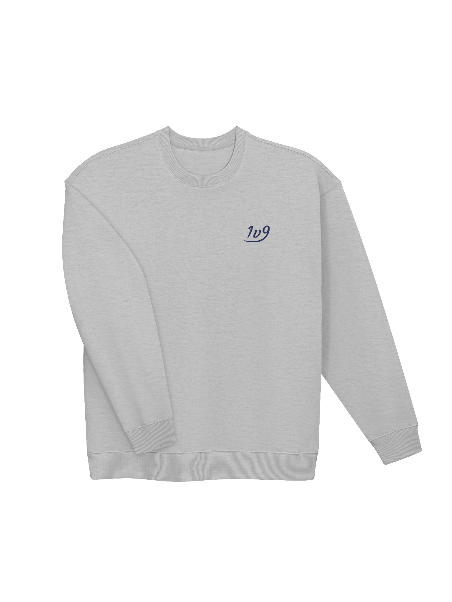 1v9 Oversized Sweater – Navy Stitch product image (3)