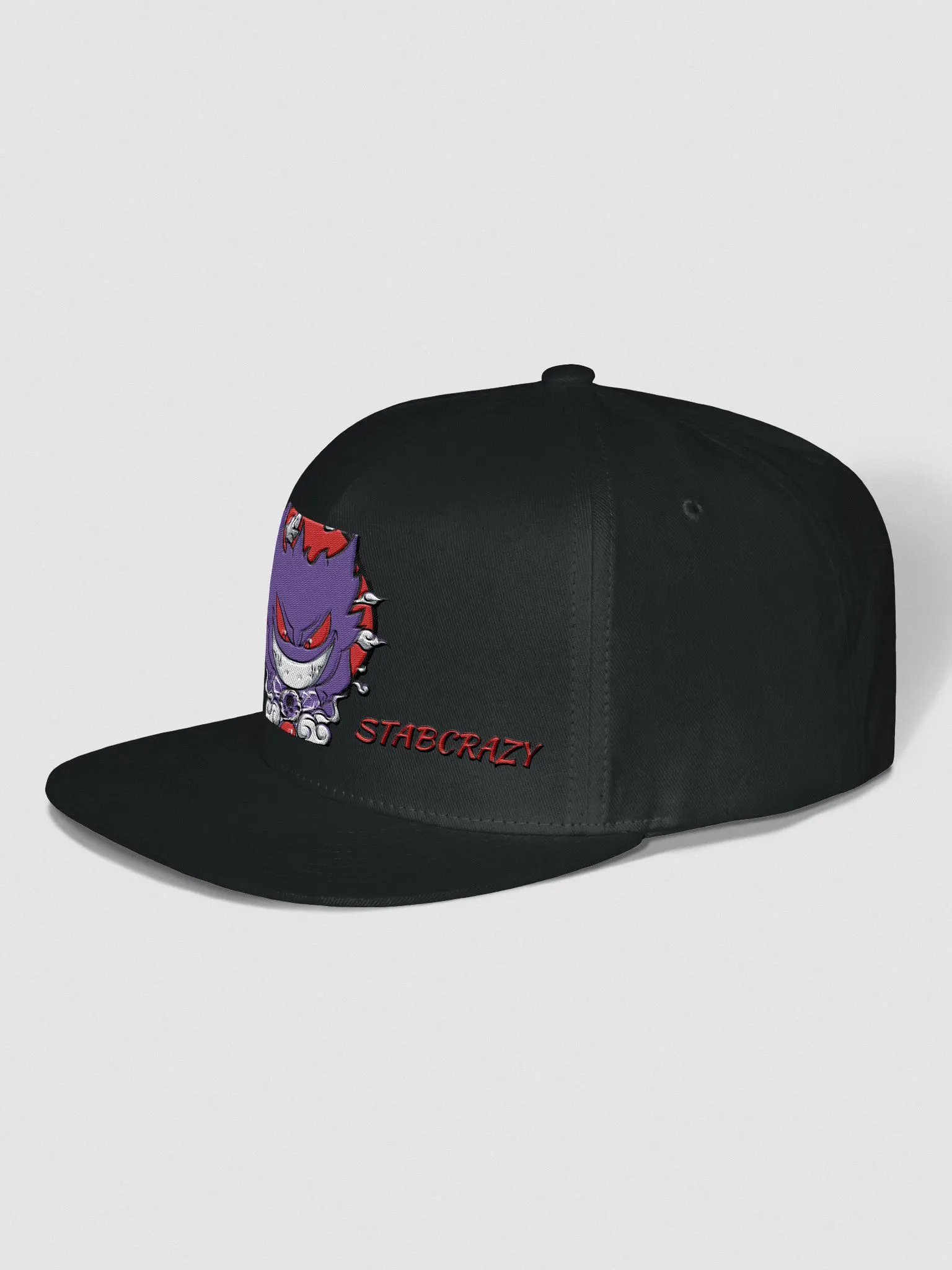 Gengar Flat bill Snap Back product image (2)