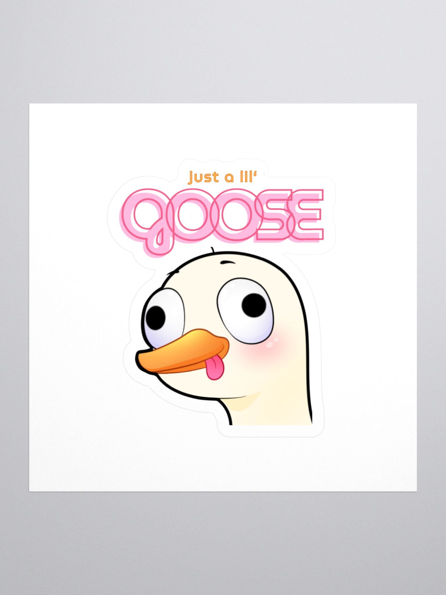 Goose lil guy Sticker product image (1)