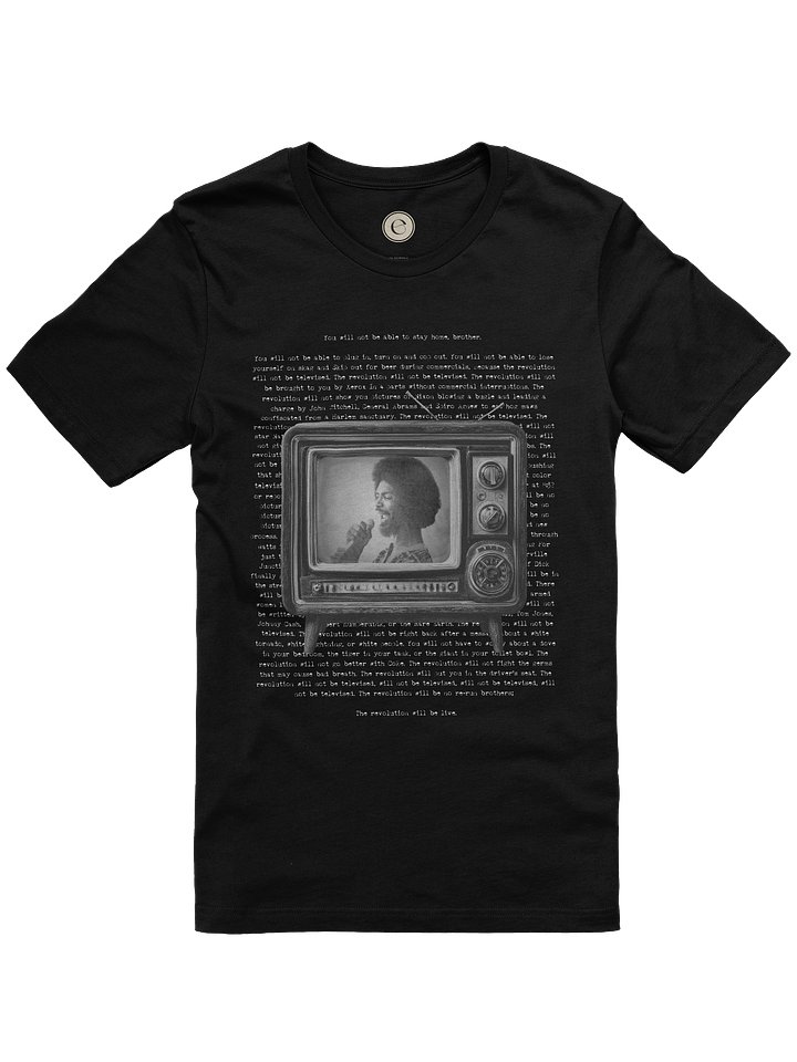 the revolution will not be televised tee product image (1)