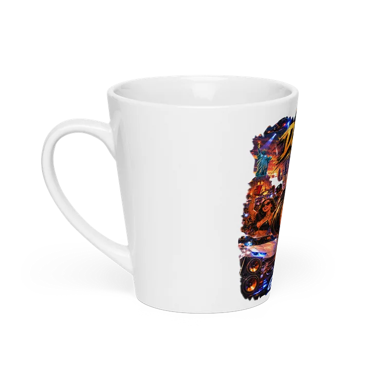 DJ HTEK Good Vibes Latte Mug product image (2)