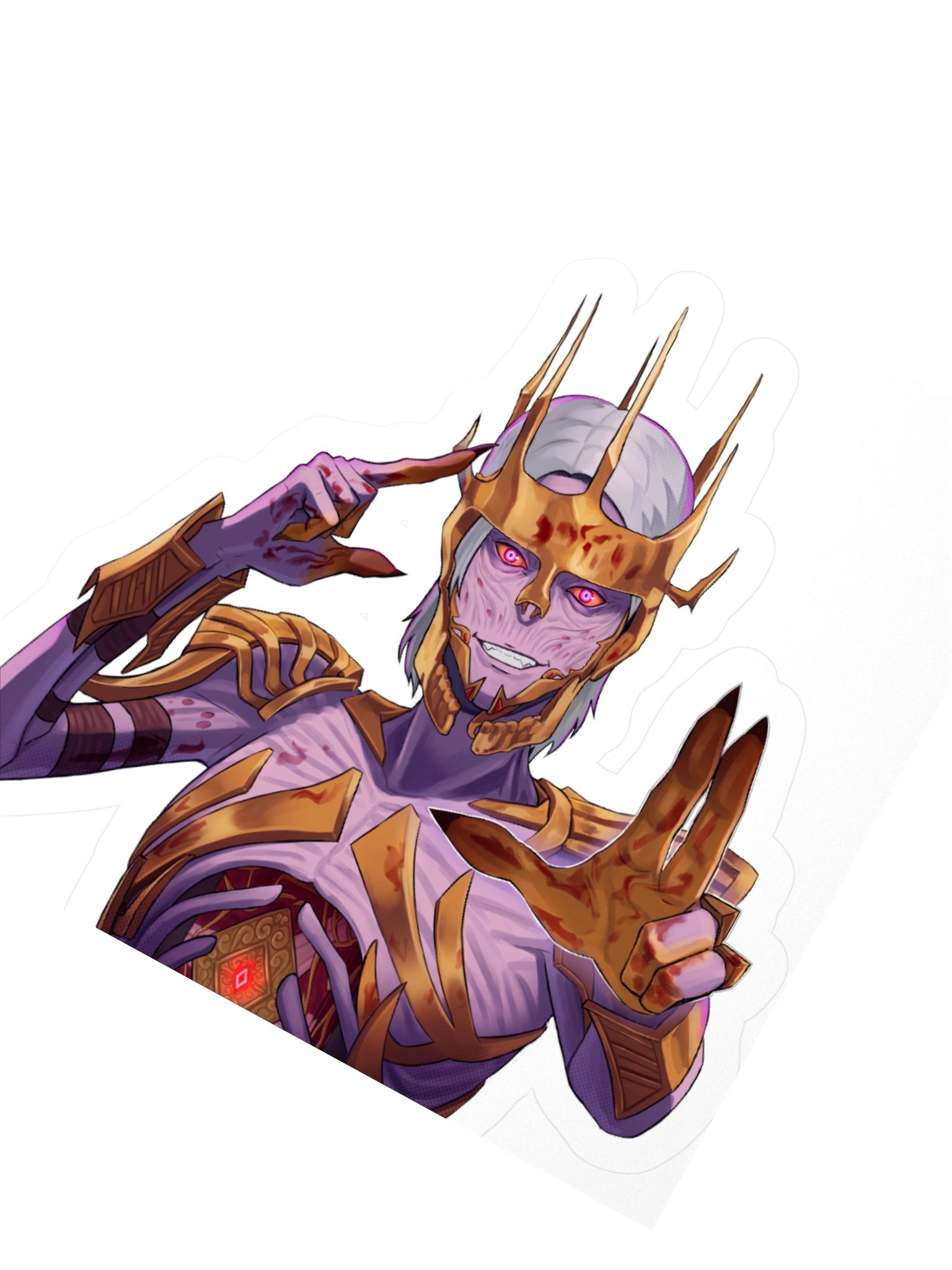 Refined Lich Sticker Set product image (5)