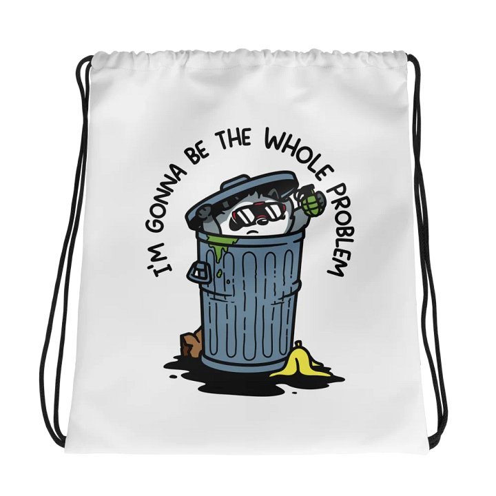 The Whole Problem Drawstring Bag product image (1)
