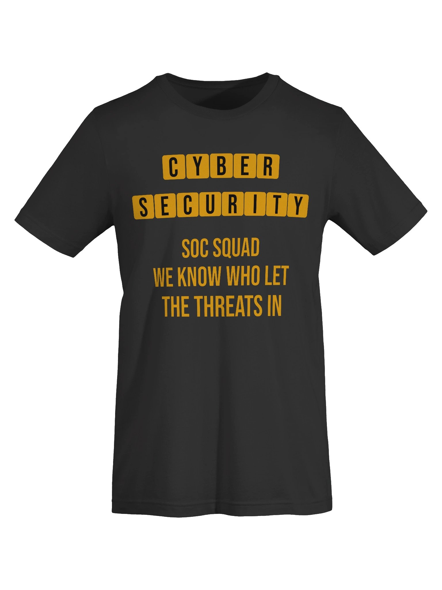 SOC Squad: We Know Who Let The Threats In | Cybersecurity T-Shirt | SOC Analyst Gift product image (4)
