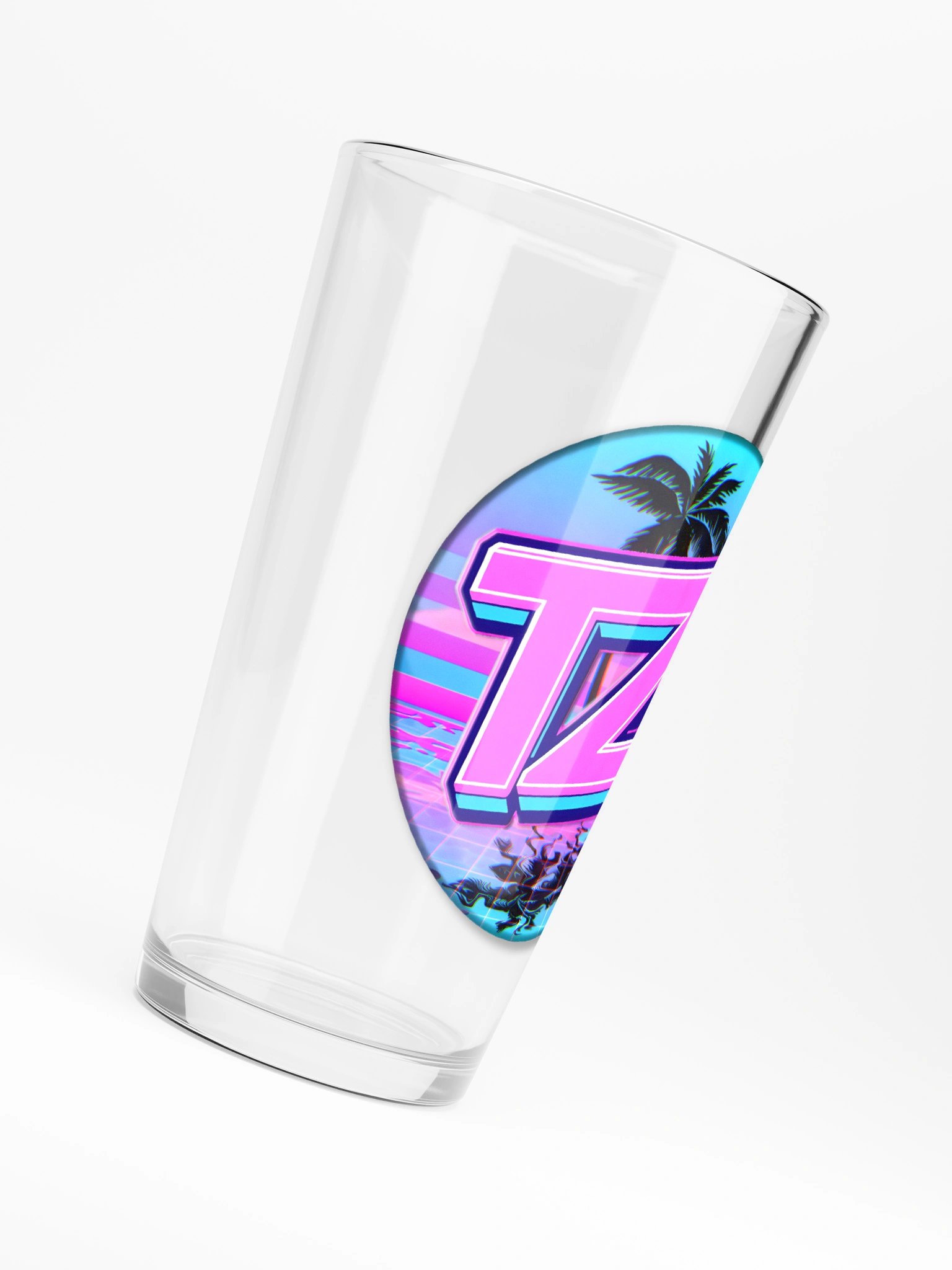 TrainerZeek Logo Pint Glass product image (6)