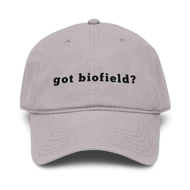 got biofield? - HAT - BLACK PRINT product image (1)