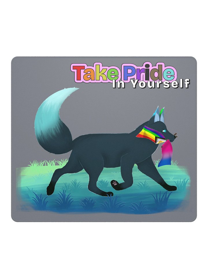 Both Flags - Take Pride In Yourself Gaming Mouse Pad product image (2)