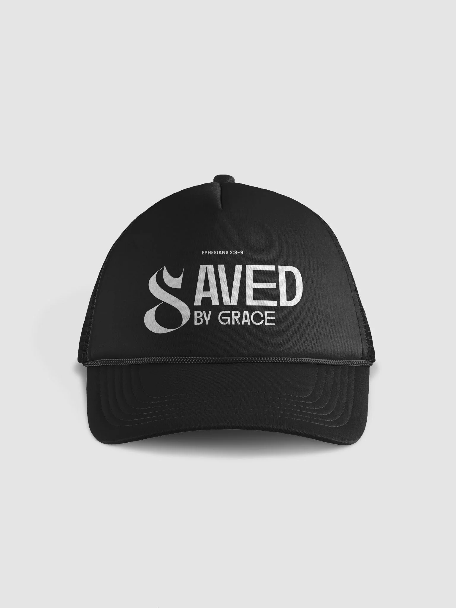 "Saved by Grace" Foam Trucker Hat