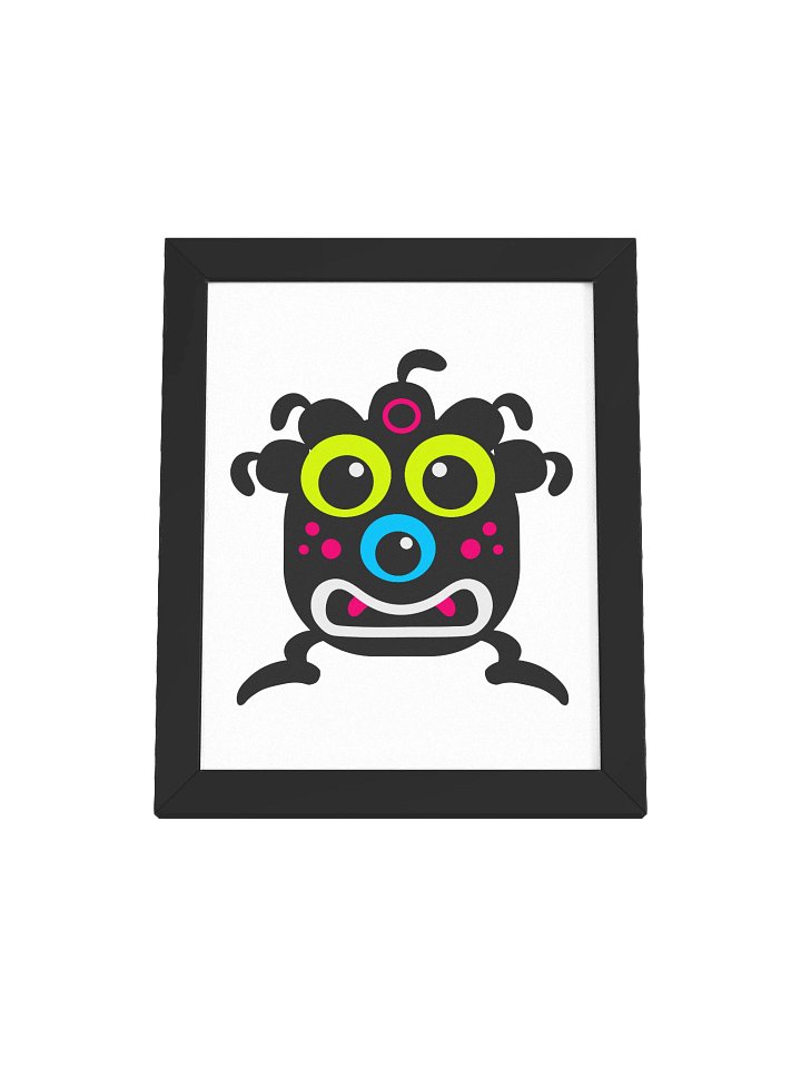 Framed High-Quality Monsters Poster (in) product image (2)