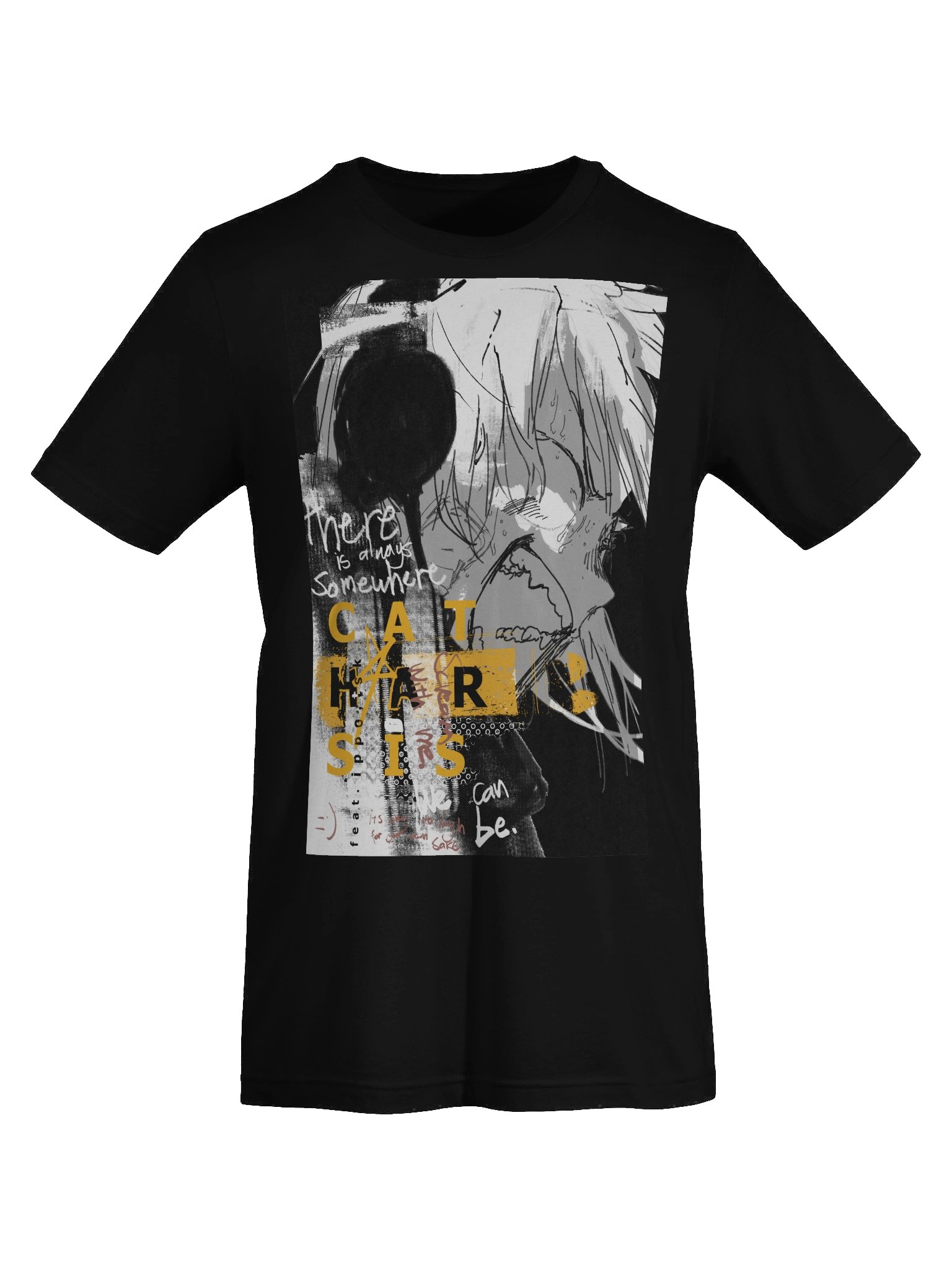 "Scream with me." Bella+Canvas T-shirt product image (7)