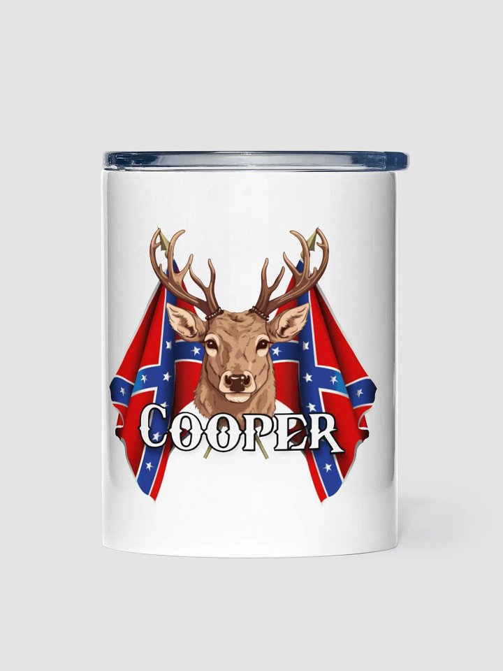 "Cooper" Last Name Rebel Redneck Deer - Kids Tumbler product image (1)