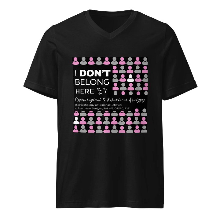 IDBH Standard Logo V-Neck T- Shirt product image (1)
