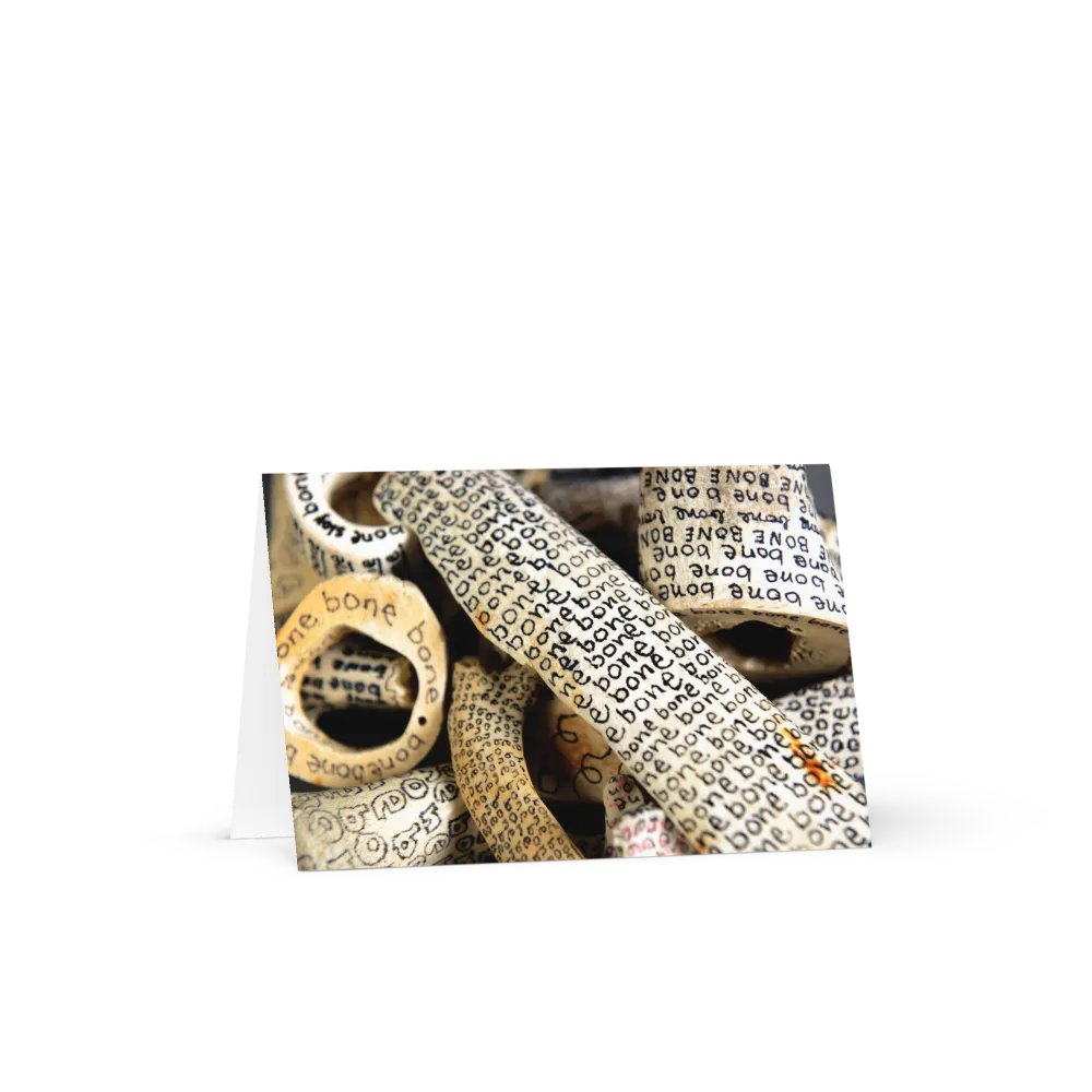 Bone Greeting Card product image (2)