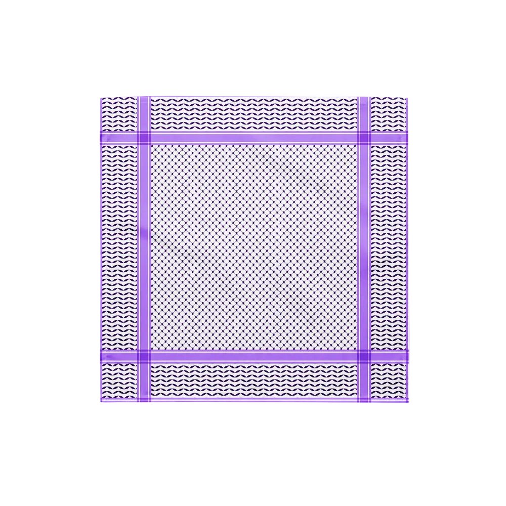 Aesthetic Purple Kufiya Bandana product image (1)