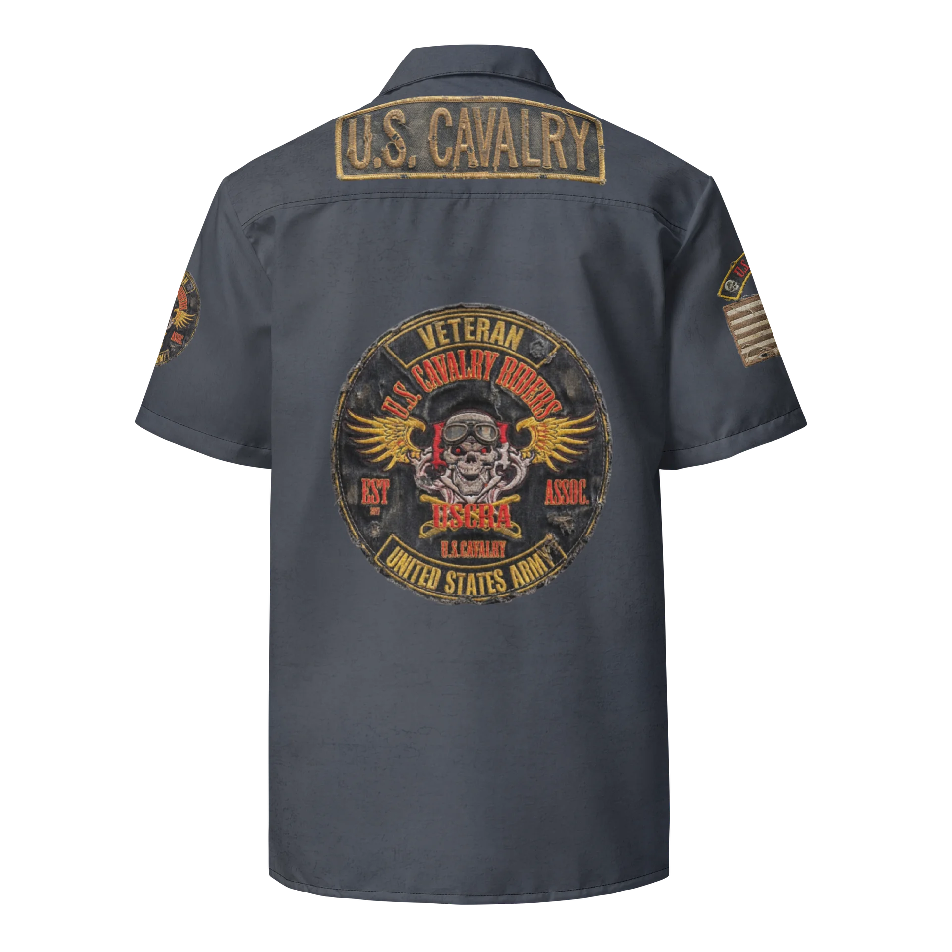 Distressed USCRA Official Club Shirt Blue product image (2)