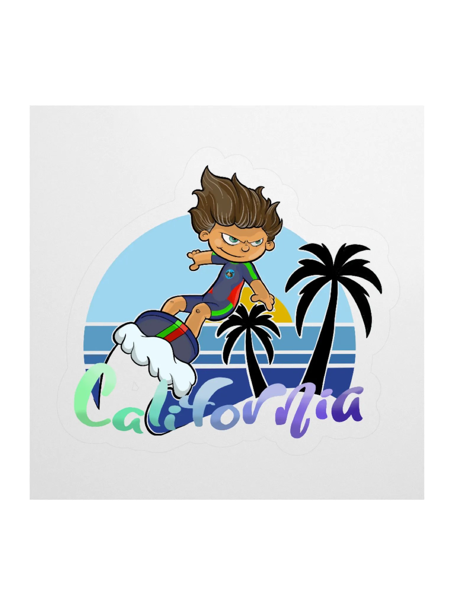 California Surf Srticker product image (4)