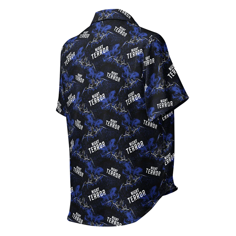 NIGHT TERROR: Women's Short Sleeve 90s themed Pajama Top product image (2)