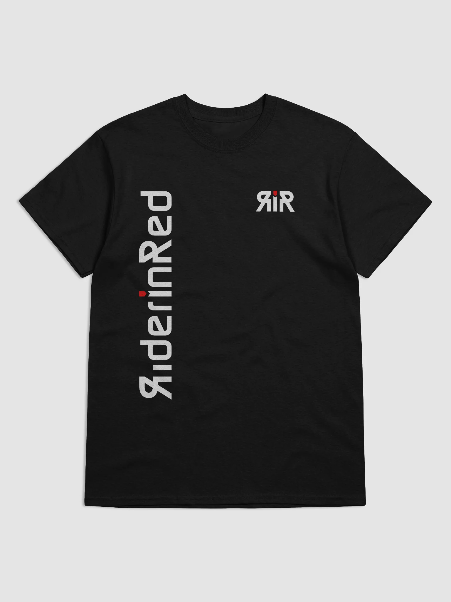 Rider in Red Unisex T-shirt Black product image (1)