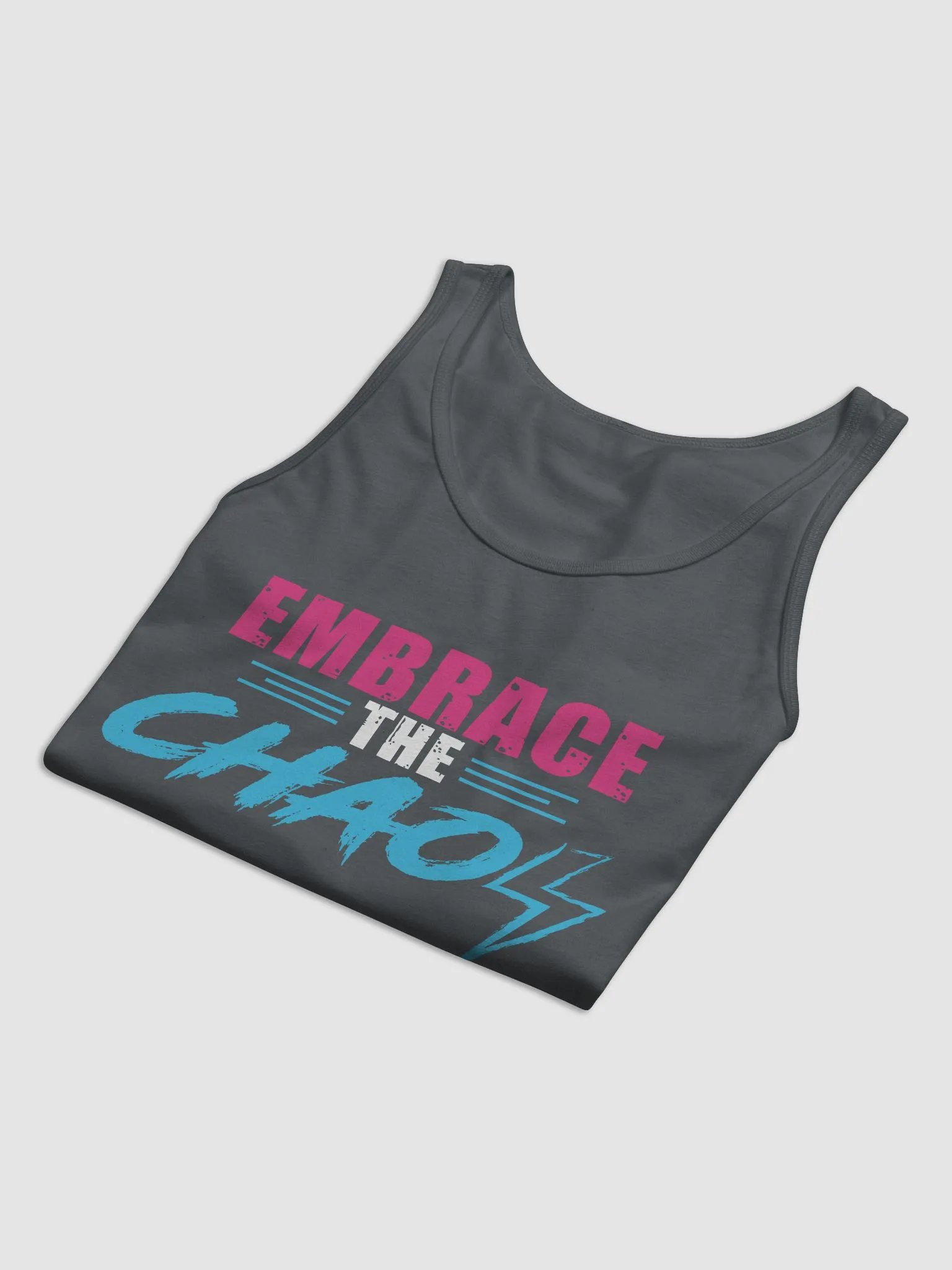 Embrace the Chaos v2 Unisex Tank (Pink/Blue) product image (3)