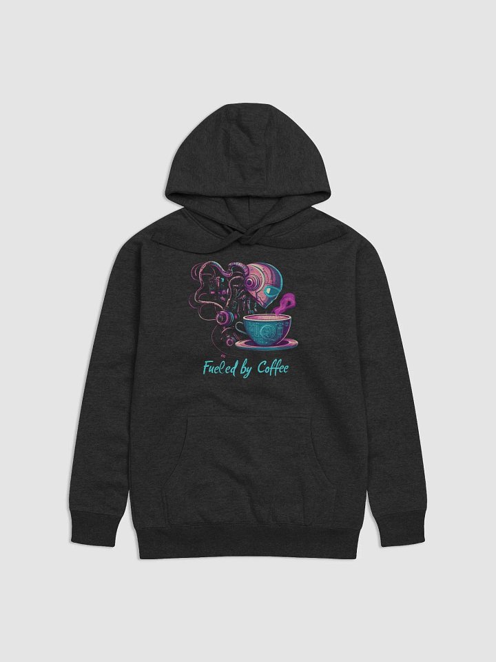 Neon Cyborg Coffee Hoodie product image (1)