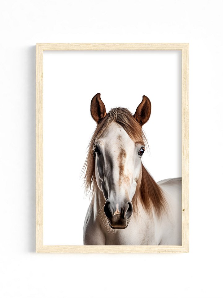 Farm Animal Spotted Horse Decor Print product image (1)