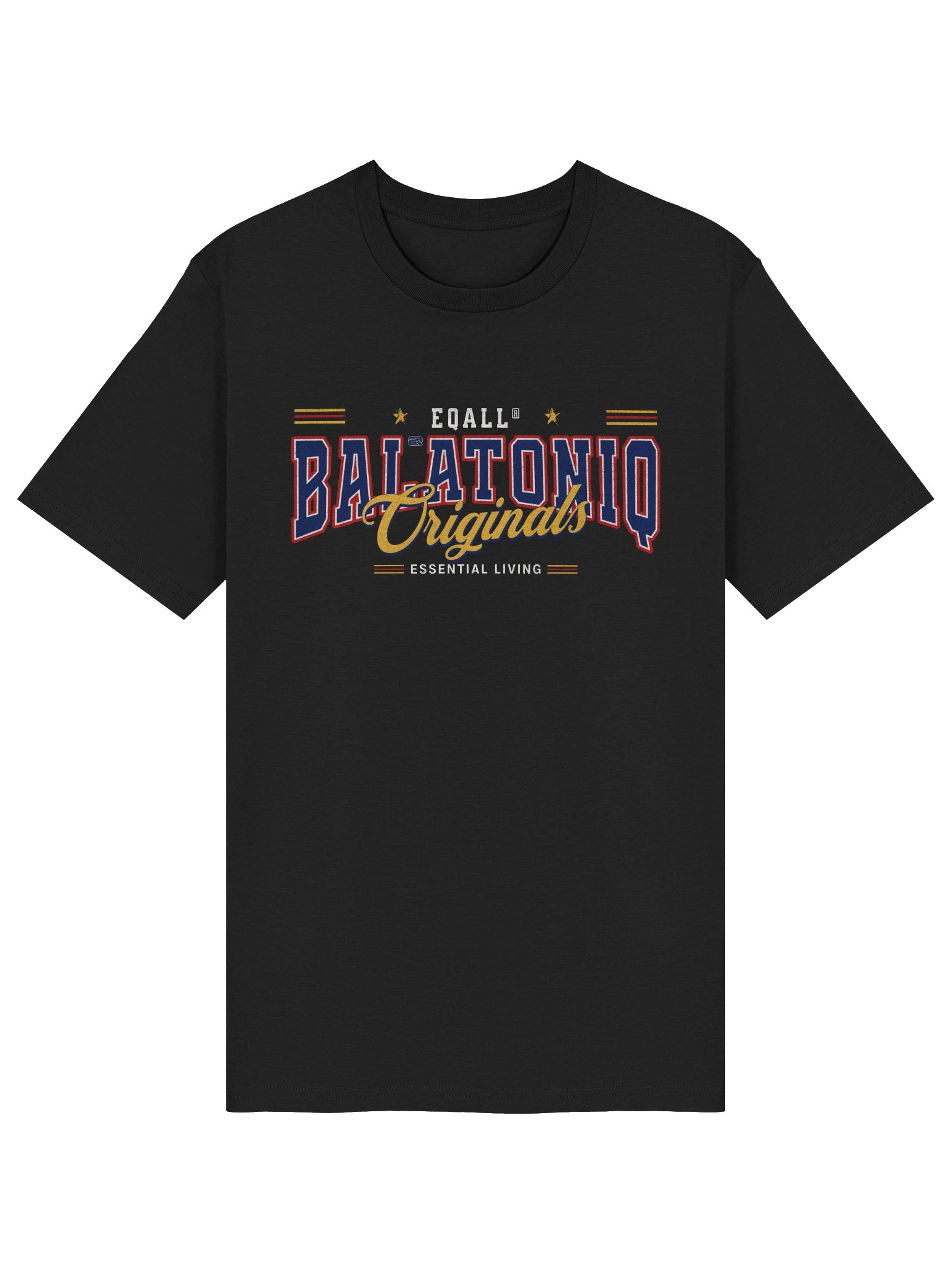 EQALL® Originals BALATONIQ Essential Living Organic Unisex ECO Tee product image (13)