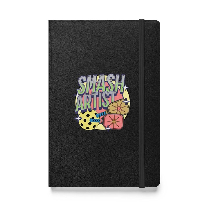 Smash Artist Pickleball Hardcover Notebook product image (1)
