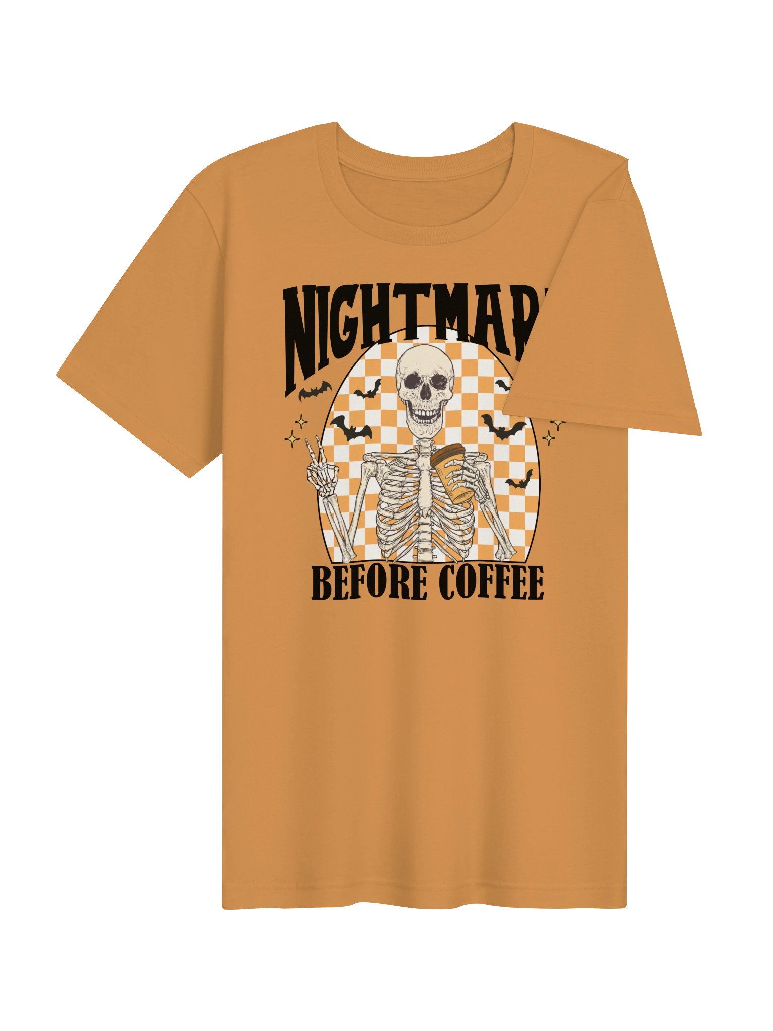 Nightmare Before Coffee T-Shirt | Funny Halloween Coffee Tee product image (31)