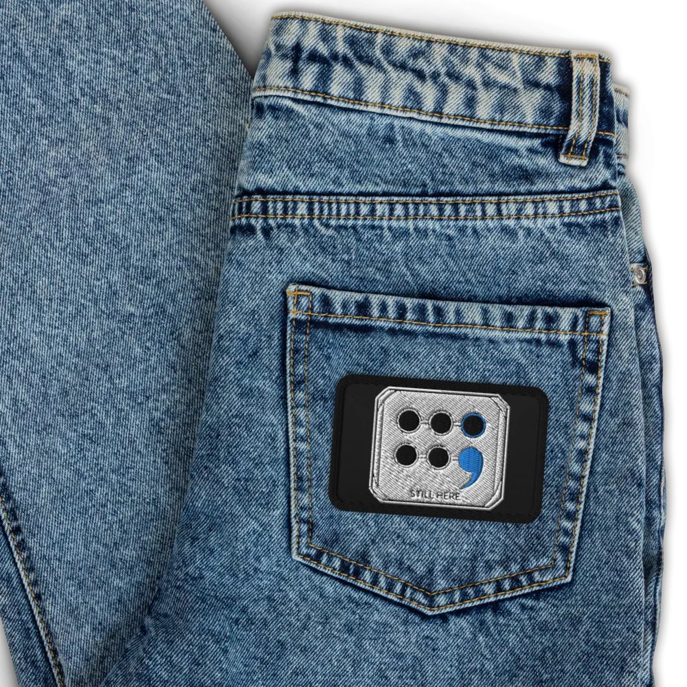 Still Here Embroidered Patch product image (3)