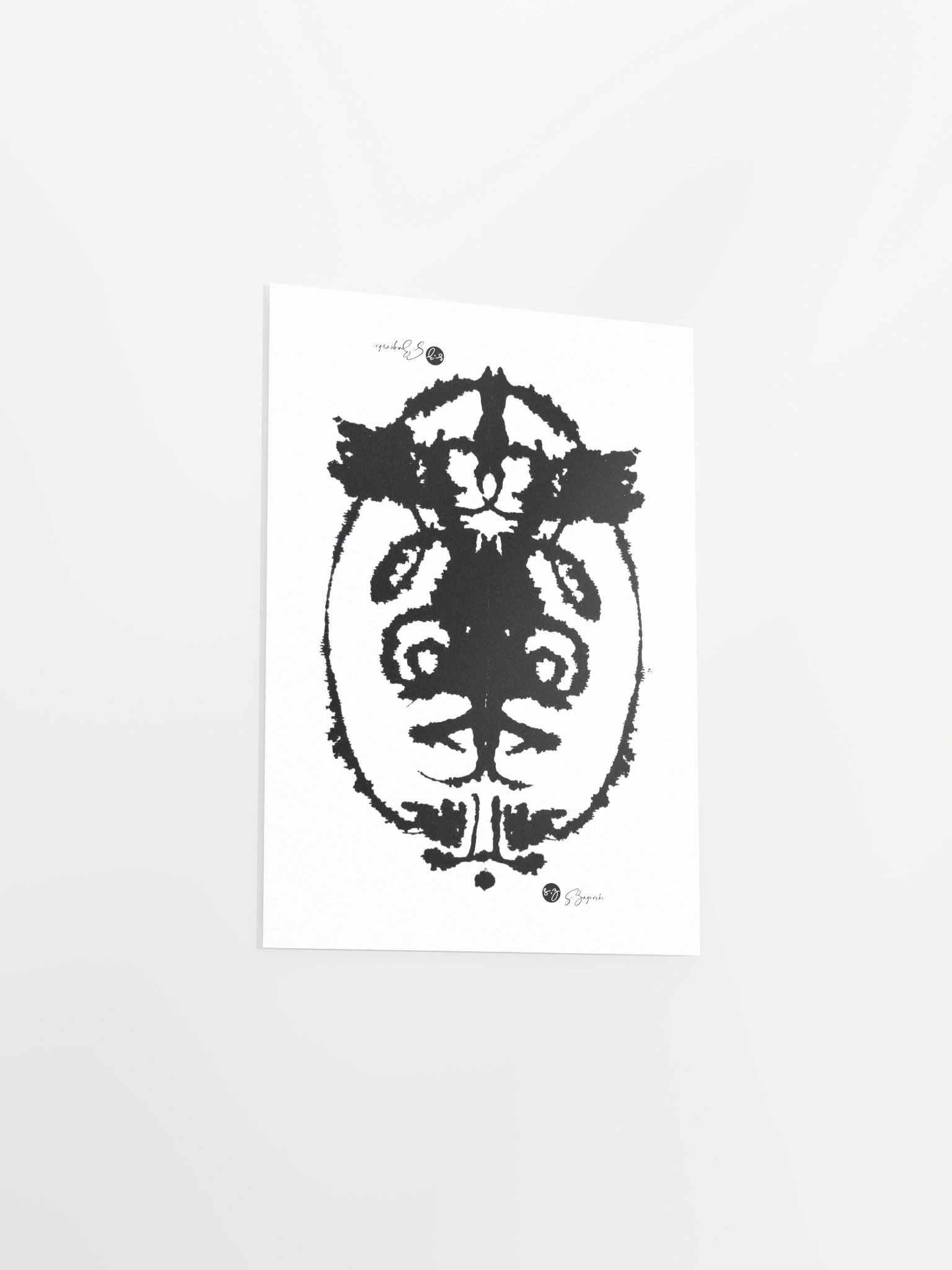 The World | Tarot | Inkblot Print product image (4)