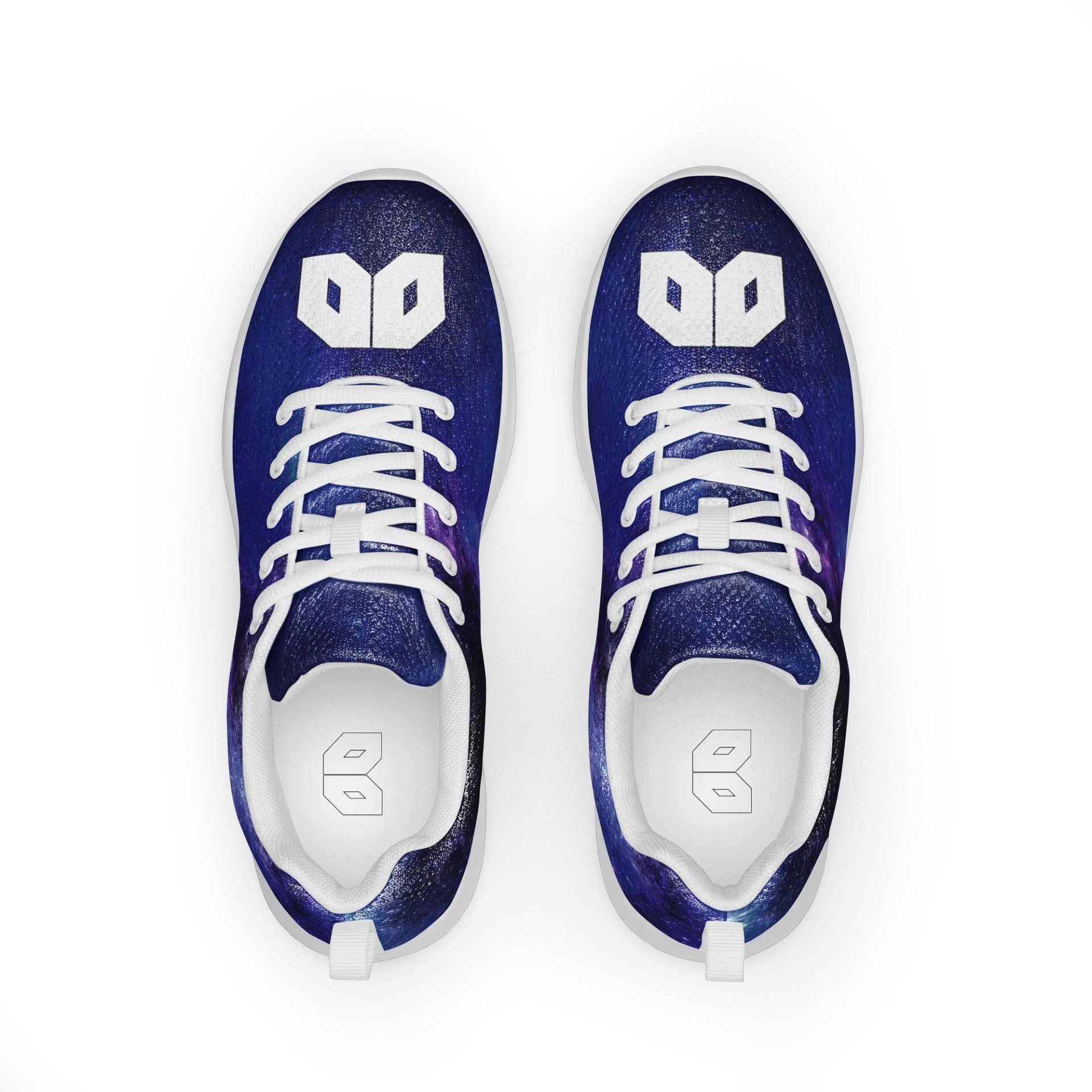 Galactic Nebula Men's Athletic Shoes product image (1)