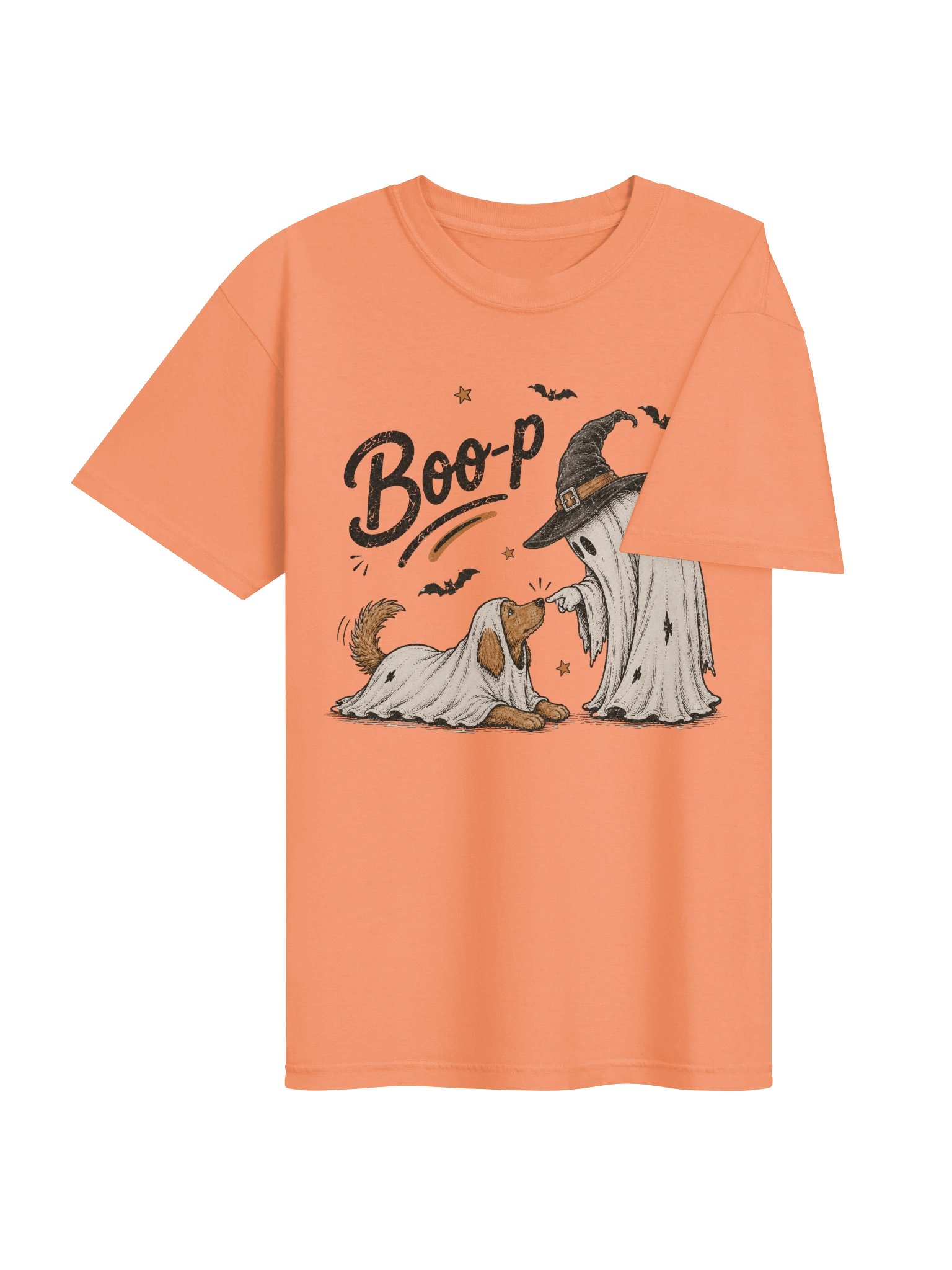 Boo-P Ghost Dog T-Shirt | Funny Halloween Dog Tee product image (6)
